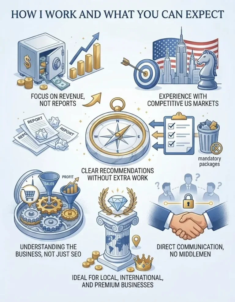 seo consultant for ecommerce saas roi